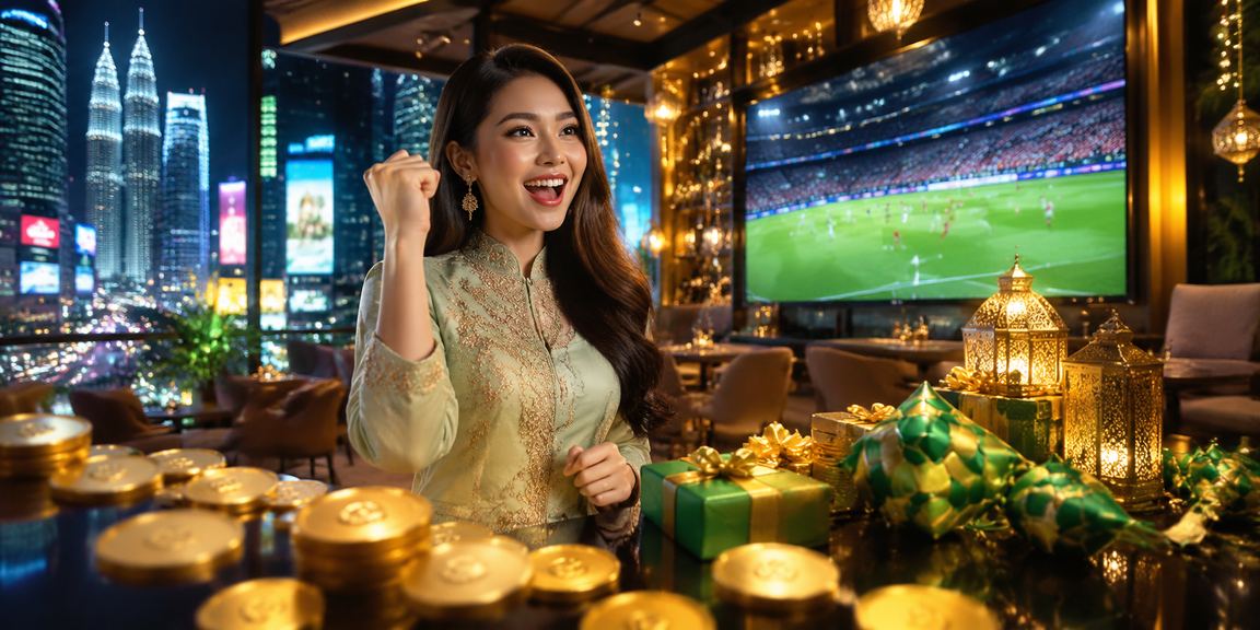 Luxurious casino atmosphere in Kuala Lumpur during festive seasons