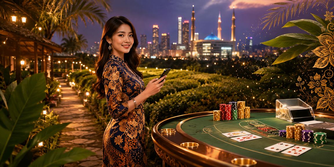 A baccarat experience set in the rich local culture of Selangor
